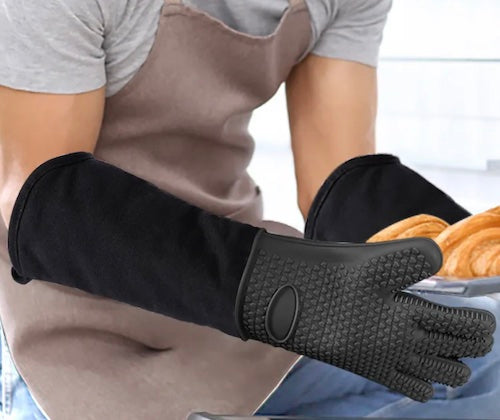 ambidextrous oven gloves